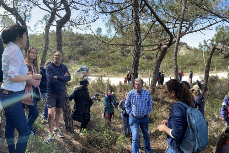 Passeio interpretativo “Pinhal da Praia das Pedras Negras e natureza envolvente”