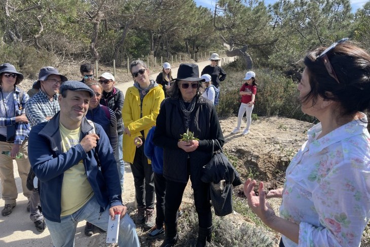 Passeio interpretativo “Pinhal da Praia das Pedras Negras e natureza envolvente”