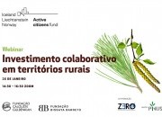 Inscrições Abertas: Webinar “Investimento colaborativo em territórios rurais”