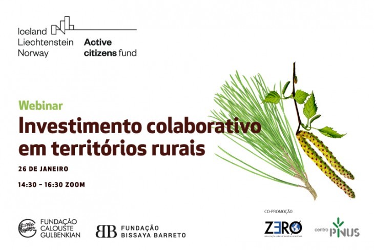 Inscrições Abertas: Webinar “Investimento colaborativo em territórios rurais”